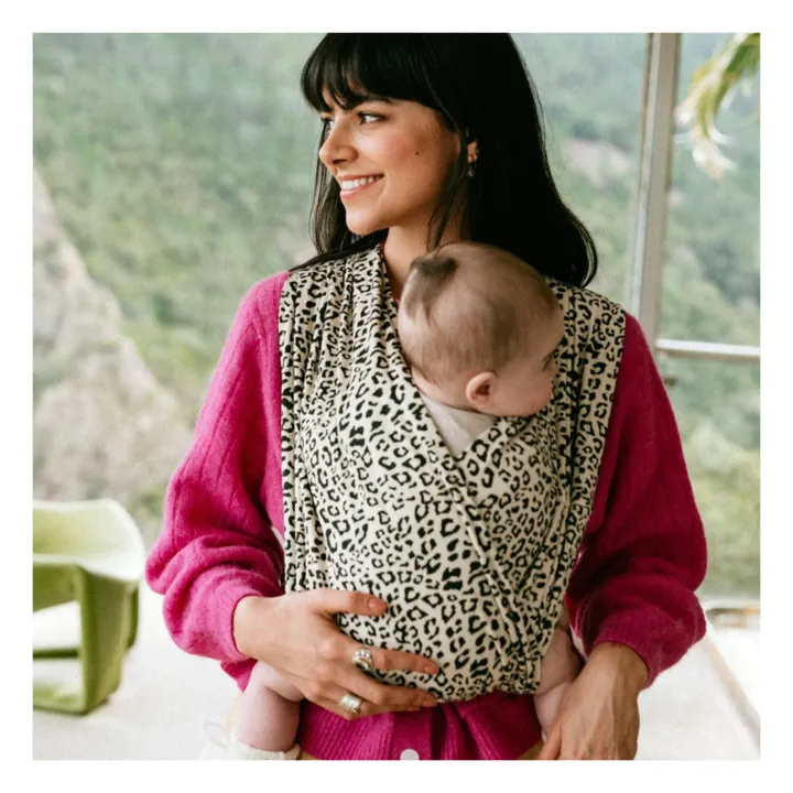 Studio Romeo Porte-bébé Léo en coton bio | Blanc