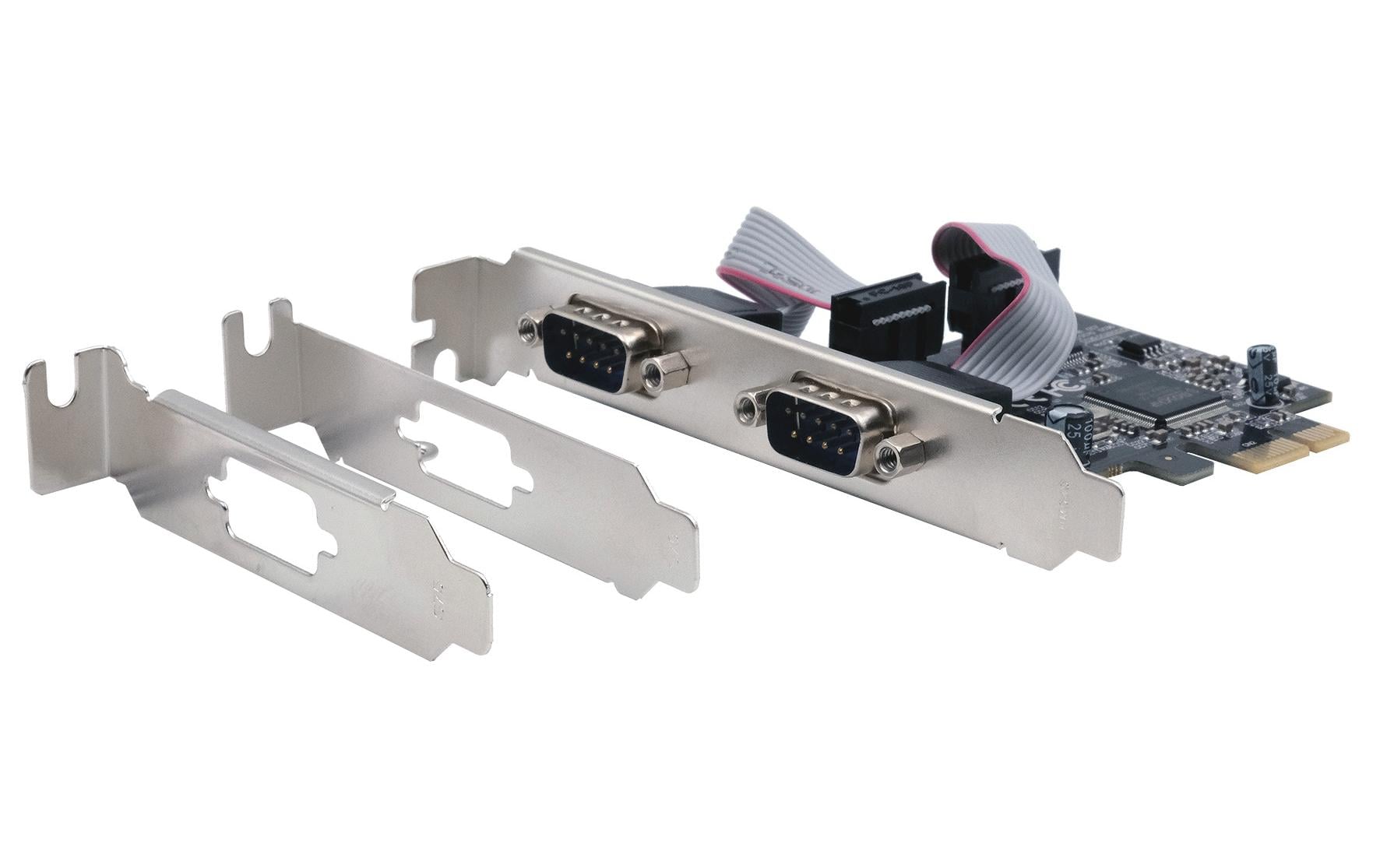 PCI-Express-Karte RS-232PCIe-Karte mit 2 seriellen RS-232-Anschlüssen