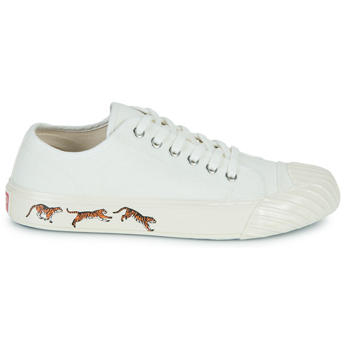 Kenzo - KENZOSCHOOL LOW TOP SNEAKERS Blanco