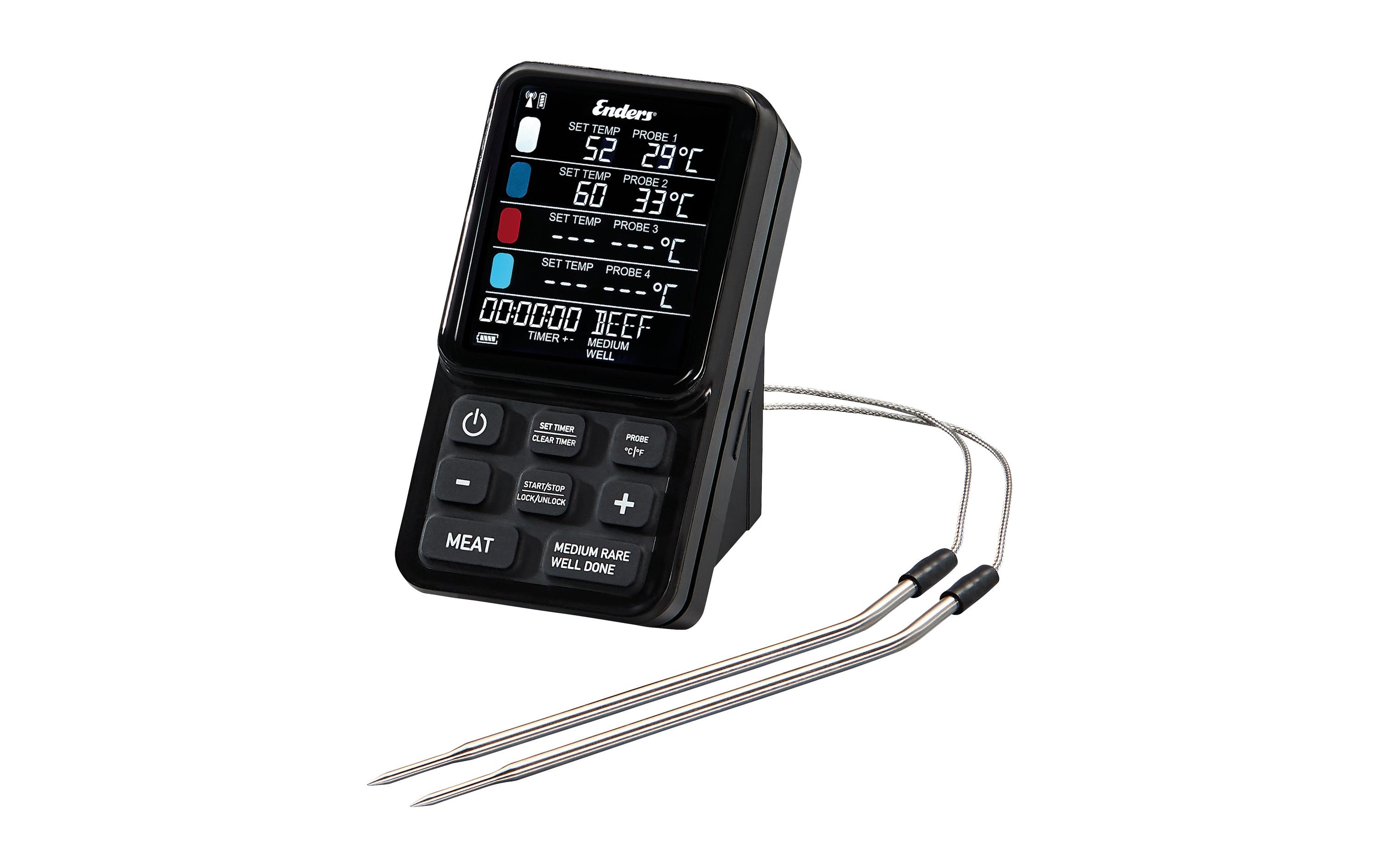 LCD FunkthermometerMobiles Funkthermometer