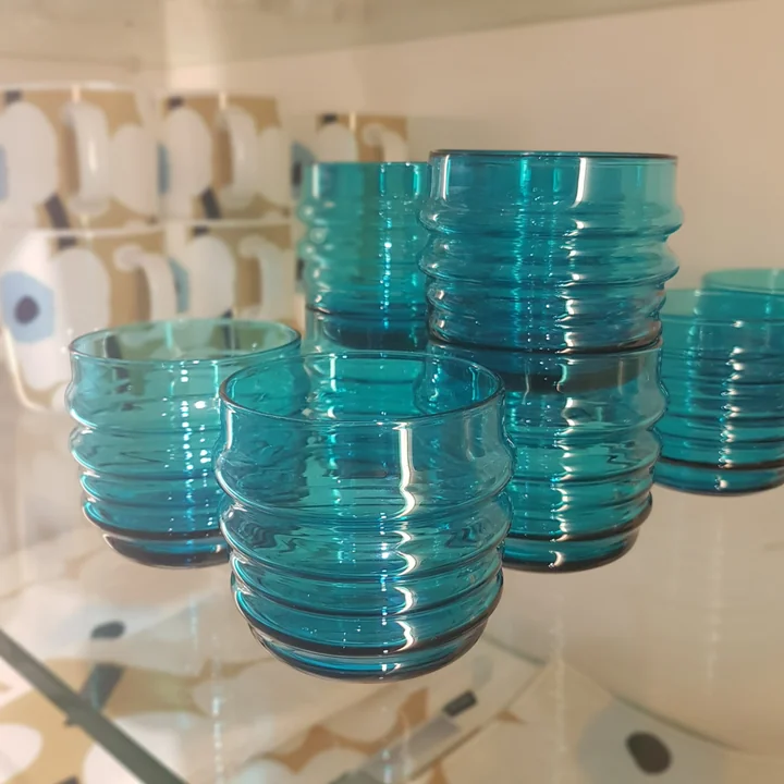 Marimekko - Sukat Makkaralla Wasserglas 200 ml, klar (2er-Set)