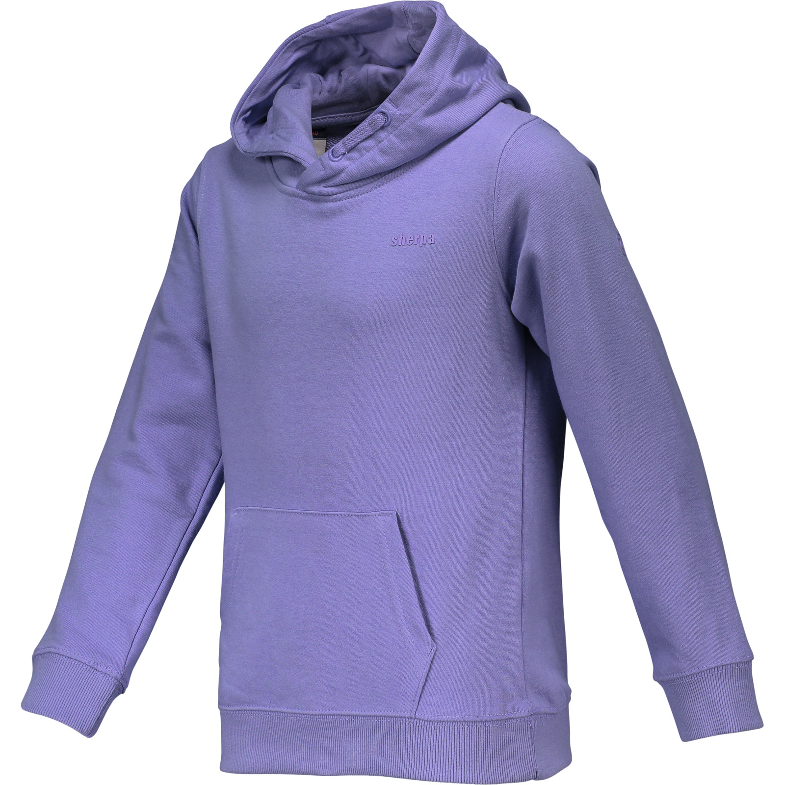Sherpa Kinder-Hoodie Belbari violett