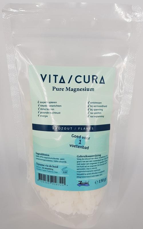 Vita Cura Magnesium Voetbadzout 150 Gram