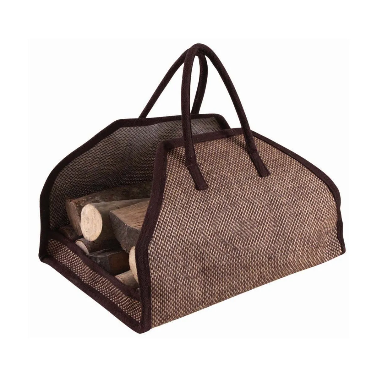 Aubry Gaspard Sac à bûches - Marron
