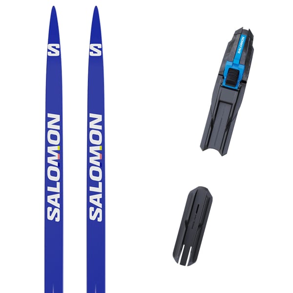 Pack ski de fond SALOMON S/LAB ESKIN M + SHIFT RACE BLUE/WHITE/BLACK