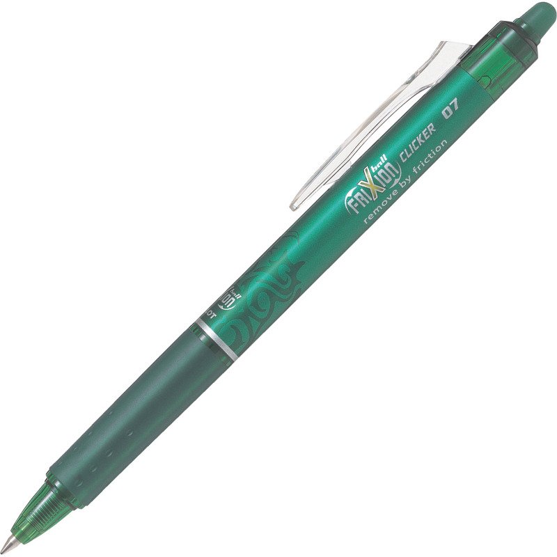 Stylo roller Pilot Frixion Ball Clicker effaçable écriture fine - Set de 4 couleurs classiques