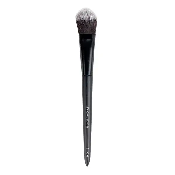 Brushworks Pinceau Plat Fond de teint N°1
