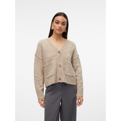 Vero Moda Ingrid Cardigan, Silver Mink, M
