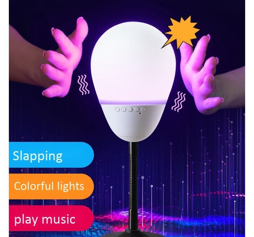 HOMTEC - USB oplaadbare LED Bluetooth-luidspreker