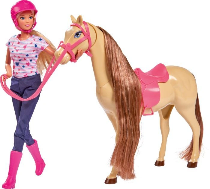 Puppe Steffi LOVE – RIDING TOUR in pink/beige