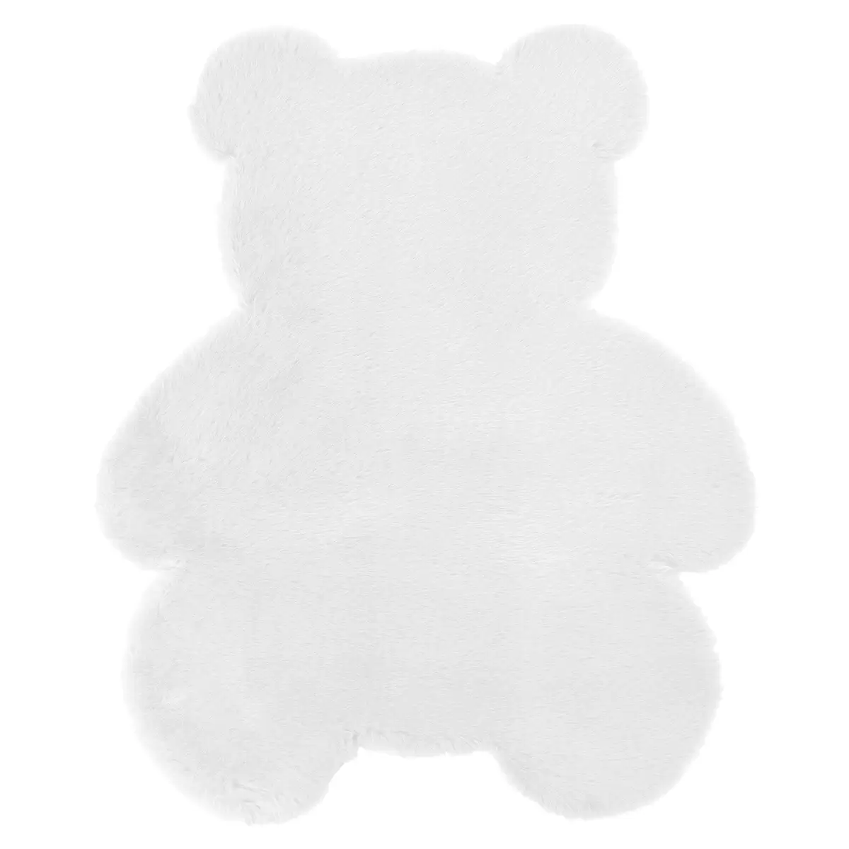 Kinderteppich getuftet Bunny Shape weiss