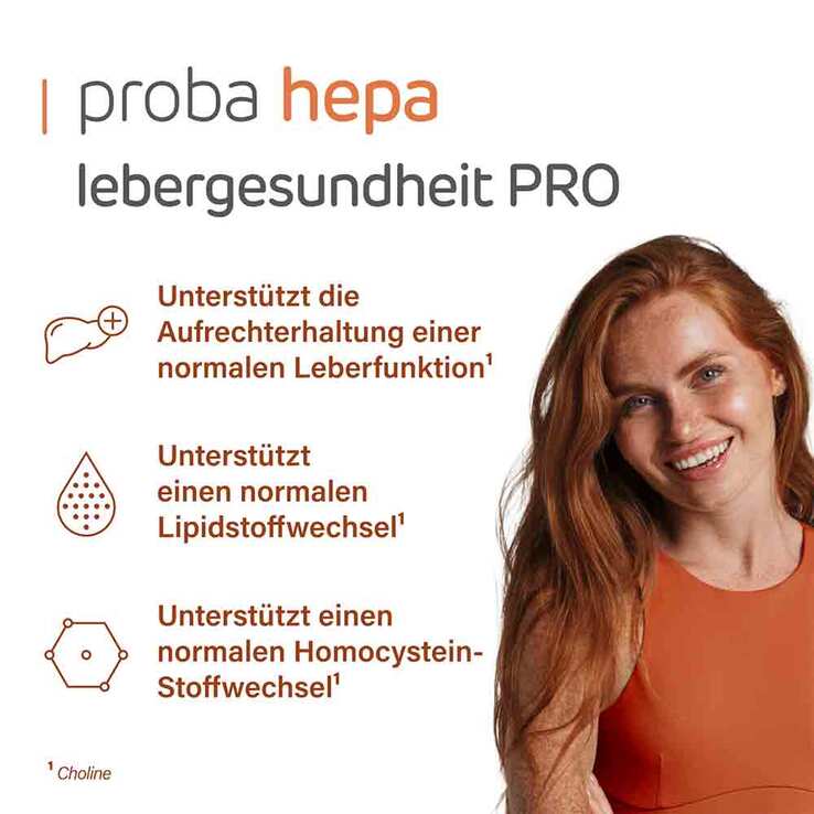 Probahepa Lebergesundh. + 60mg L.paracasei D3.5 Kapseln , 30 St