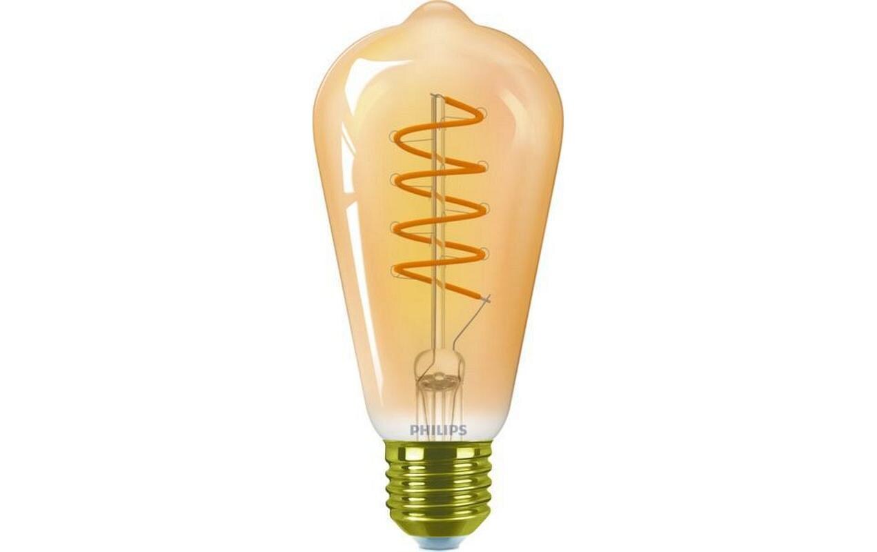 Lampe MASTER VLE LEDBulb D 4-25W E27 ST64 GOLD SP GE27-Leuchtmittel, 4 W mit 1800 K