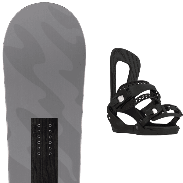 Pack snowboard ARBOR METAL MACHINE + Fix