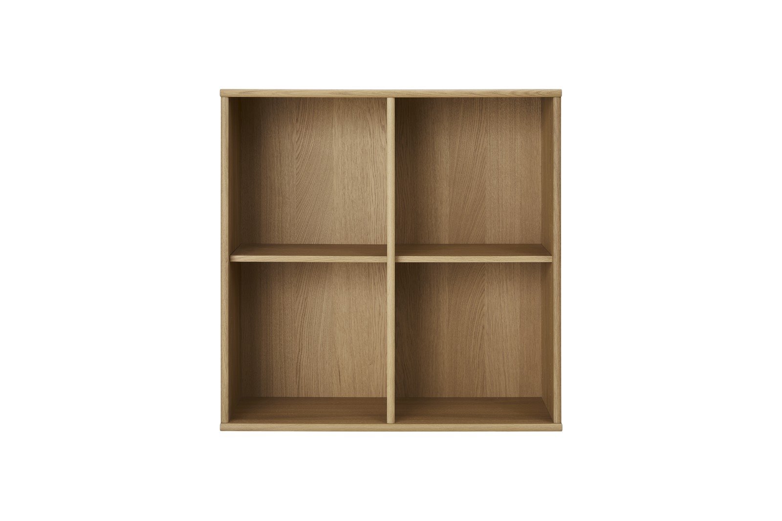 Mistral Bokyller 70x70x27cm. Oljet eik. Veggmontert.