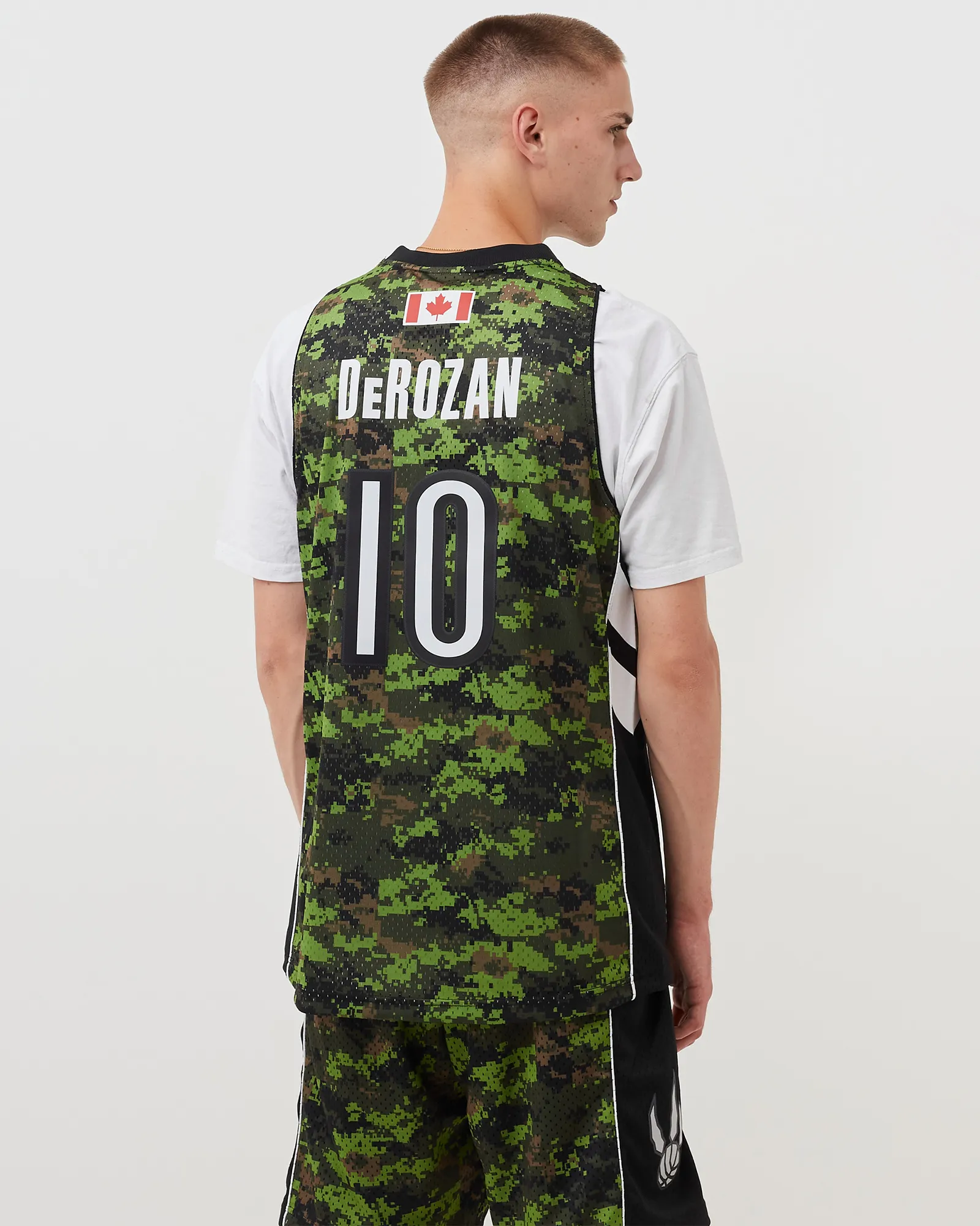 Mitchell & Ness NBA Camo Swingman Jersey Toronto Raptors Alternate 2011-12 Demar Derozan #10