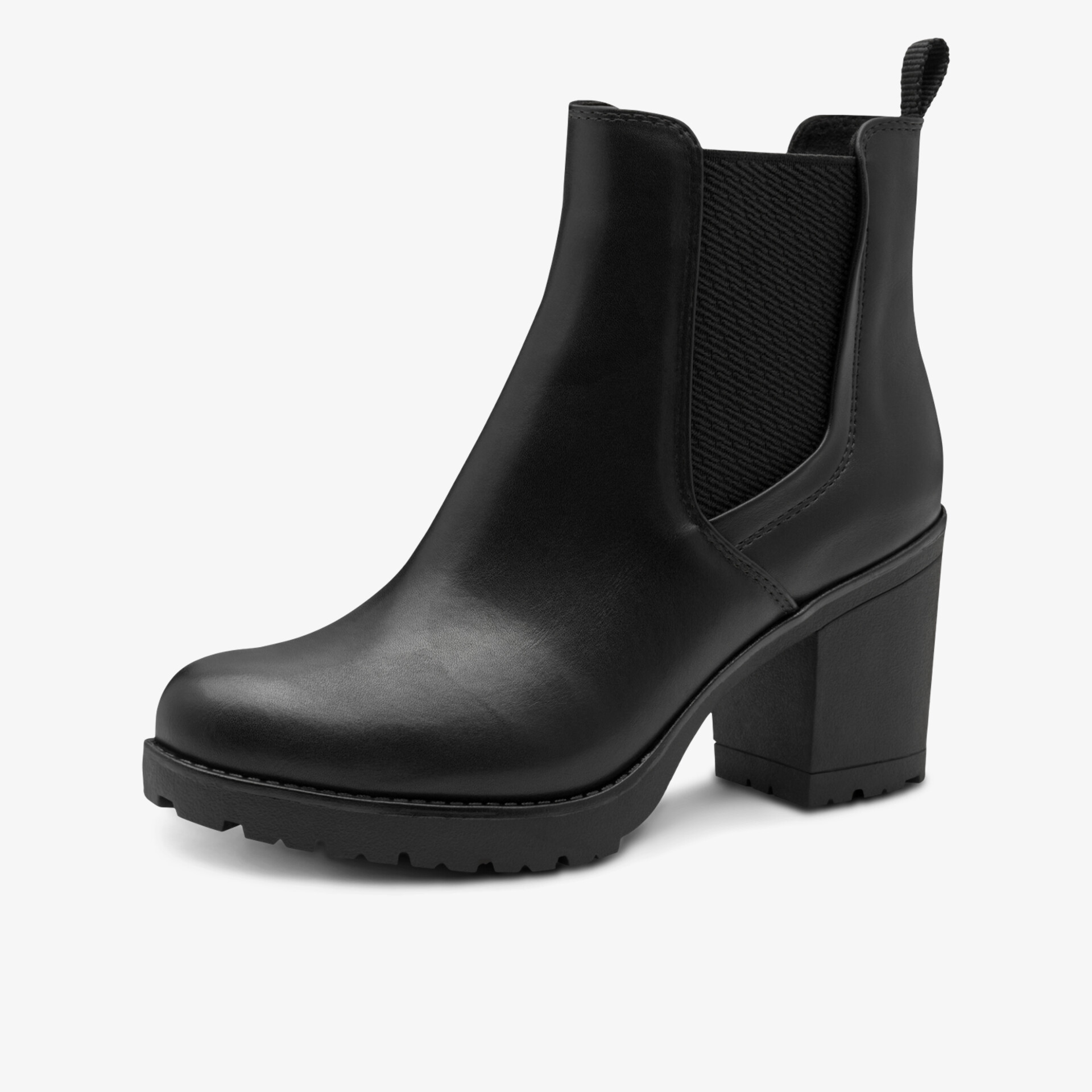 MARCO TOZZI Damen Chelsea Boots schwarz