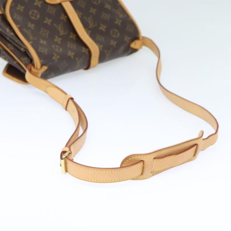 Louis Vuitton Vintage Louis Vuitton Saumur Black