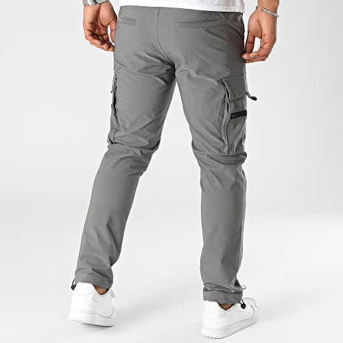 Pantalon Cargo Gris