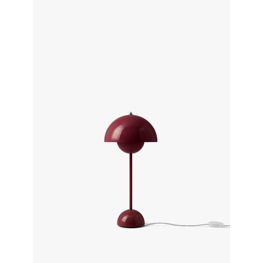 &Tradition Flowerpot VP3 Bordlampe, Dark Plum