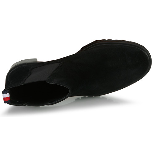 Tommy Hilfiger - ESSENTIAL MIDHEEL SUEDE BOOTIE Negro