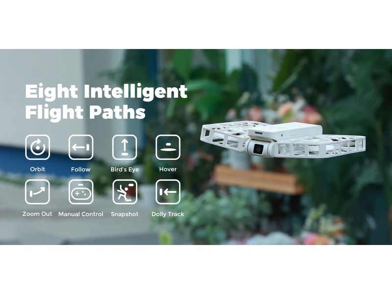 HOVERAir Multikopter HoverAir X1 Standard Weiss, RTF (C0 | Kompakte, selbst fliegende Kamera Drohne
