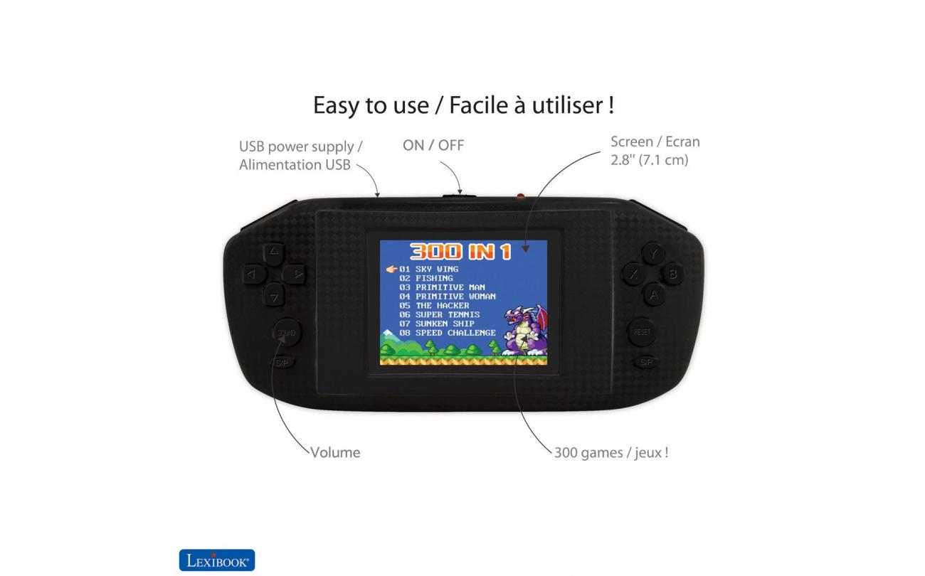 Power Cyber Arcade 300-in-1 LCD games