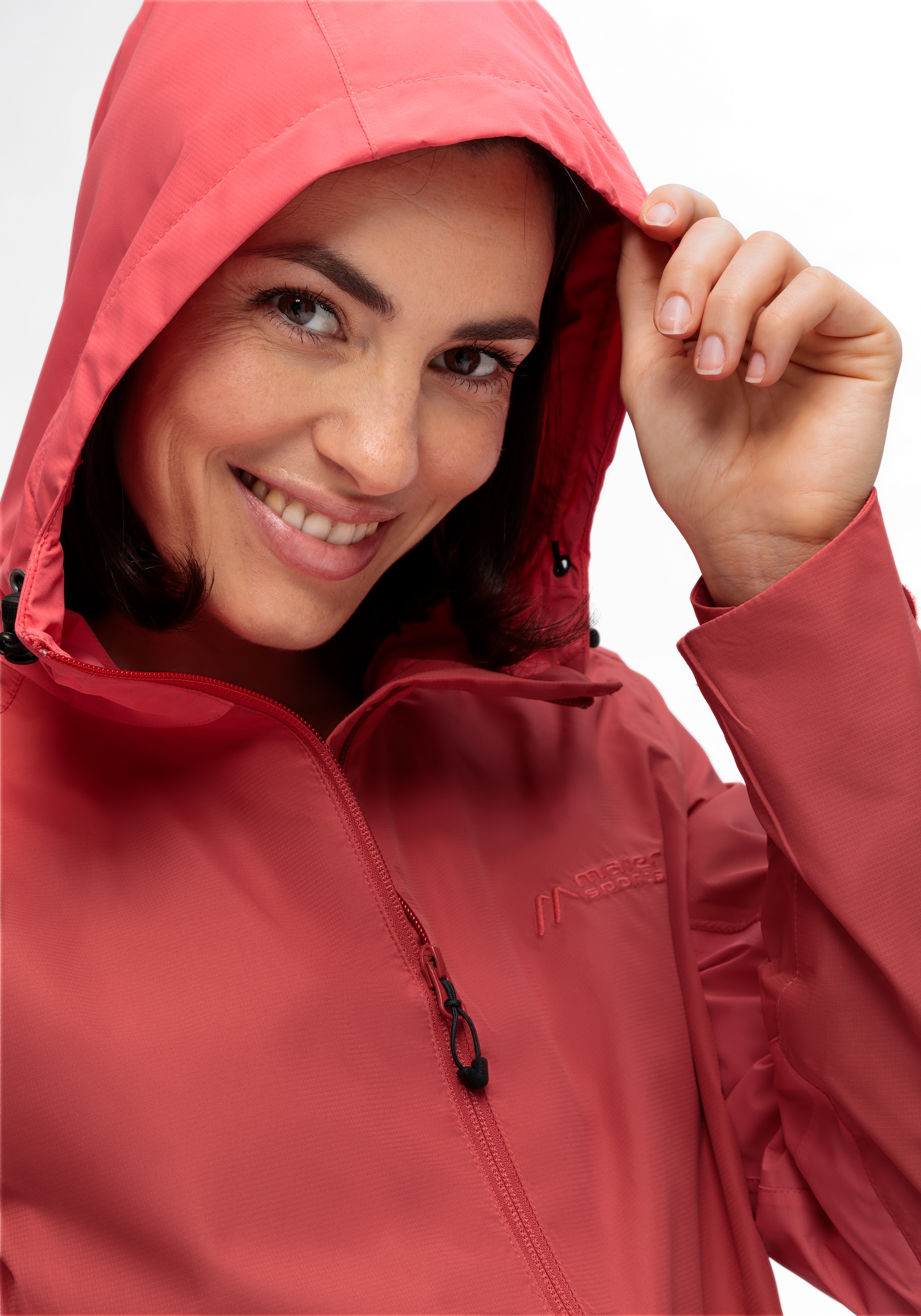 Maier Sports Allwetterjacke »D GG Allwetterjacke« 1 Stk. tlg. mit Kapuze