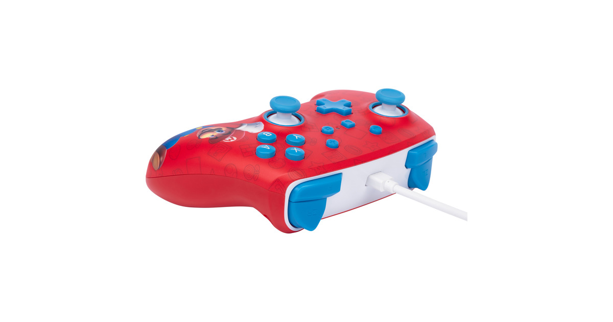 PowerASwitch Wired Controller Woo Mario  (Rood)