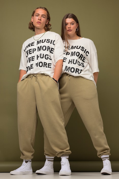 Sweatpants, Wide Legs, Elastikbund, Unisex