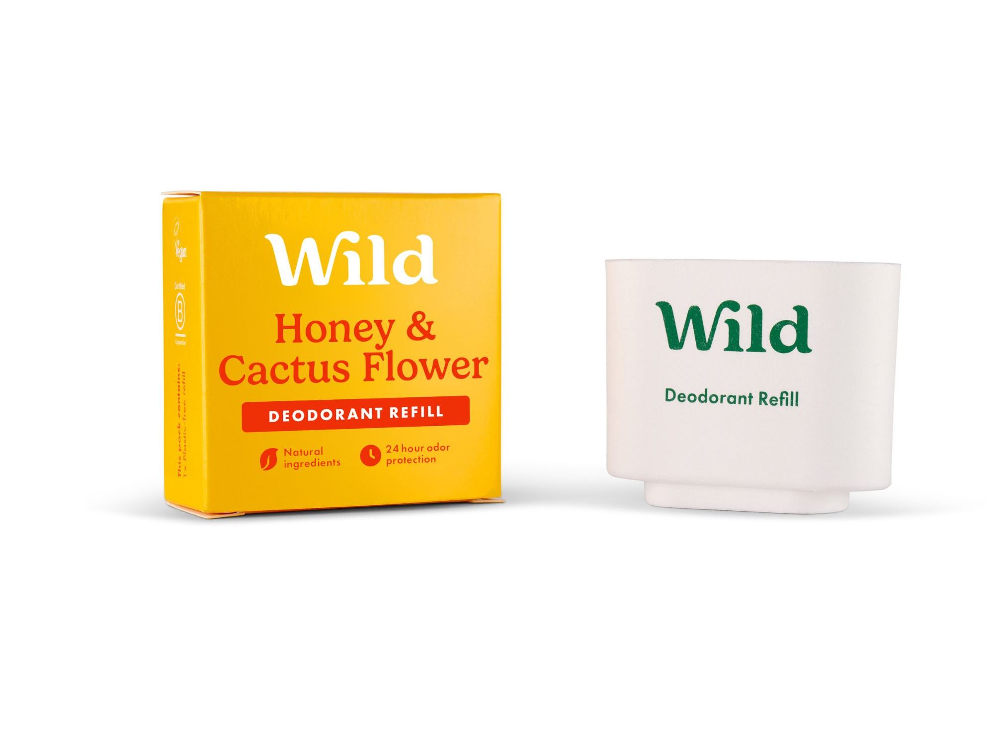 DESODORIZANTE WILD MEL FLOR E CACTO RECARGA 40 G