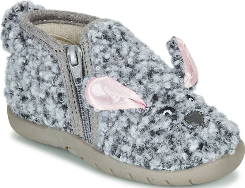 Little Mary  LAPINZIP  Pantoffels  kind Grijs