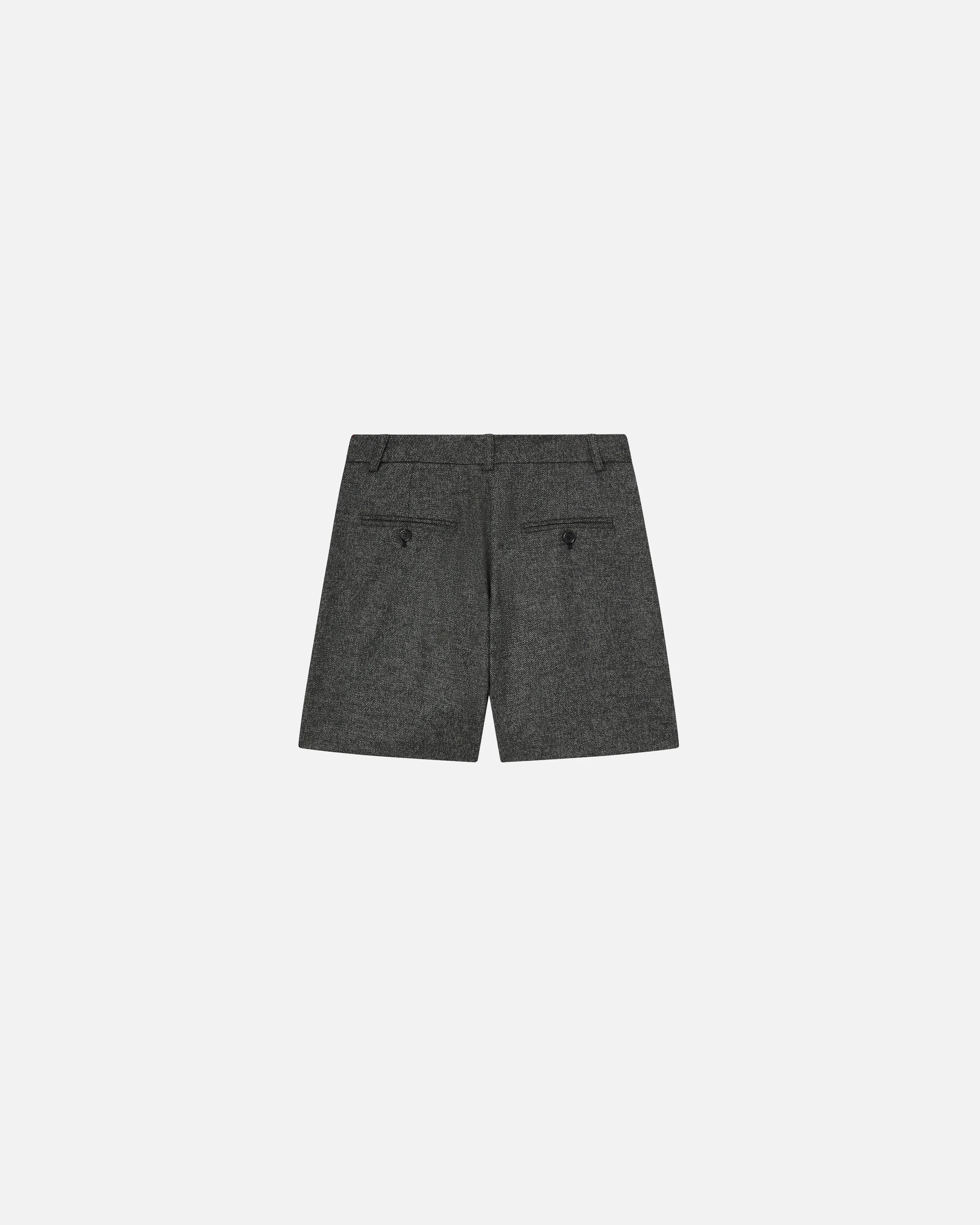 Short tailleur texturé | Noir