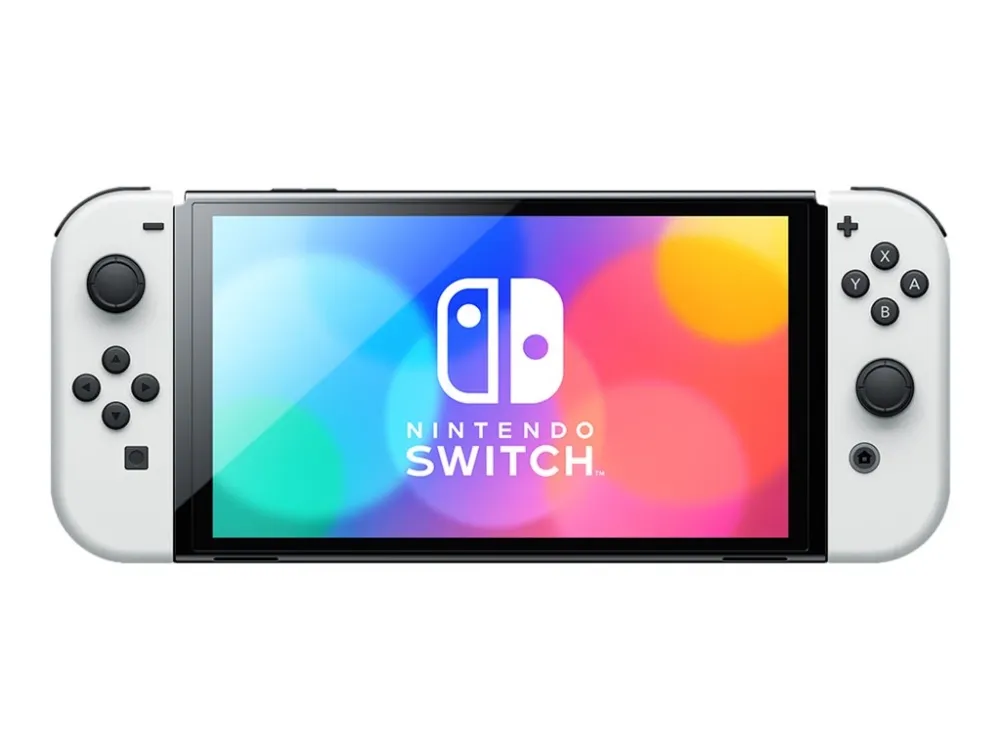 Nintendo Switch OLED - Spilkonsol - 1080p (Full HD) - hvid