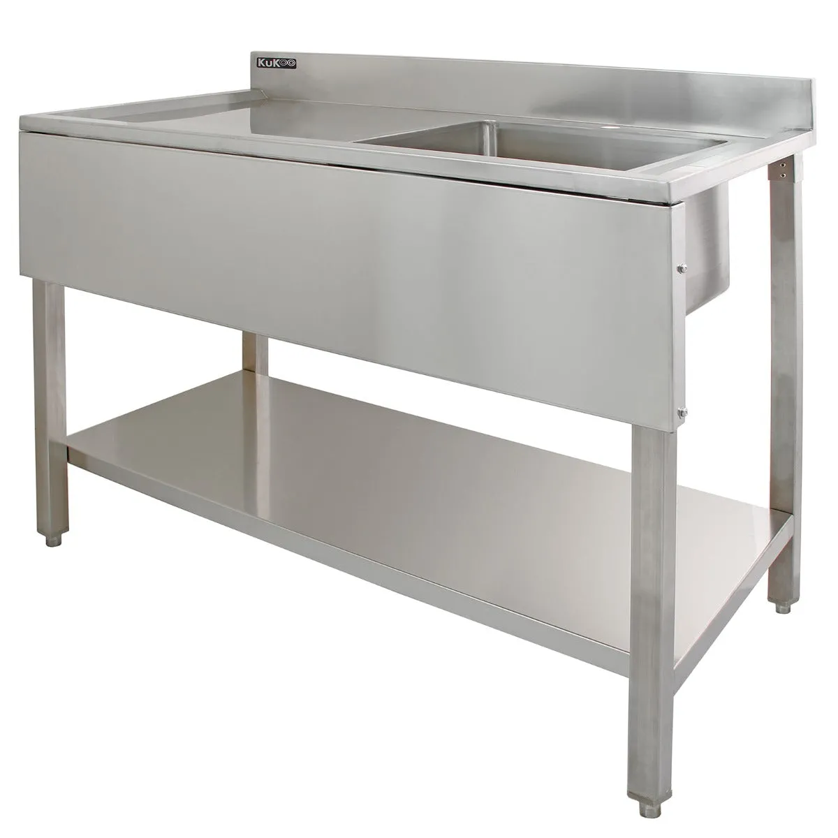 Monstershop Plan de Travail et Evier Inox