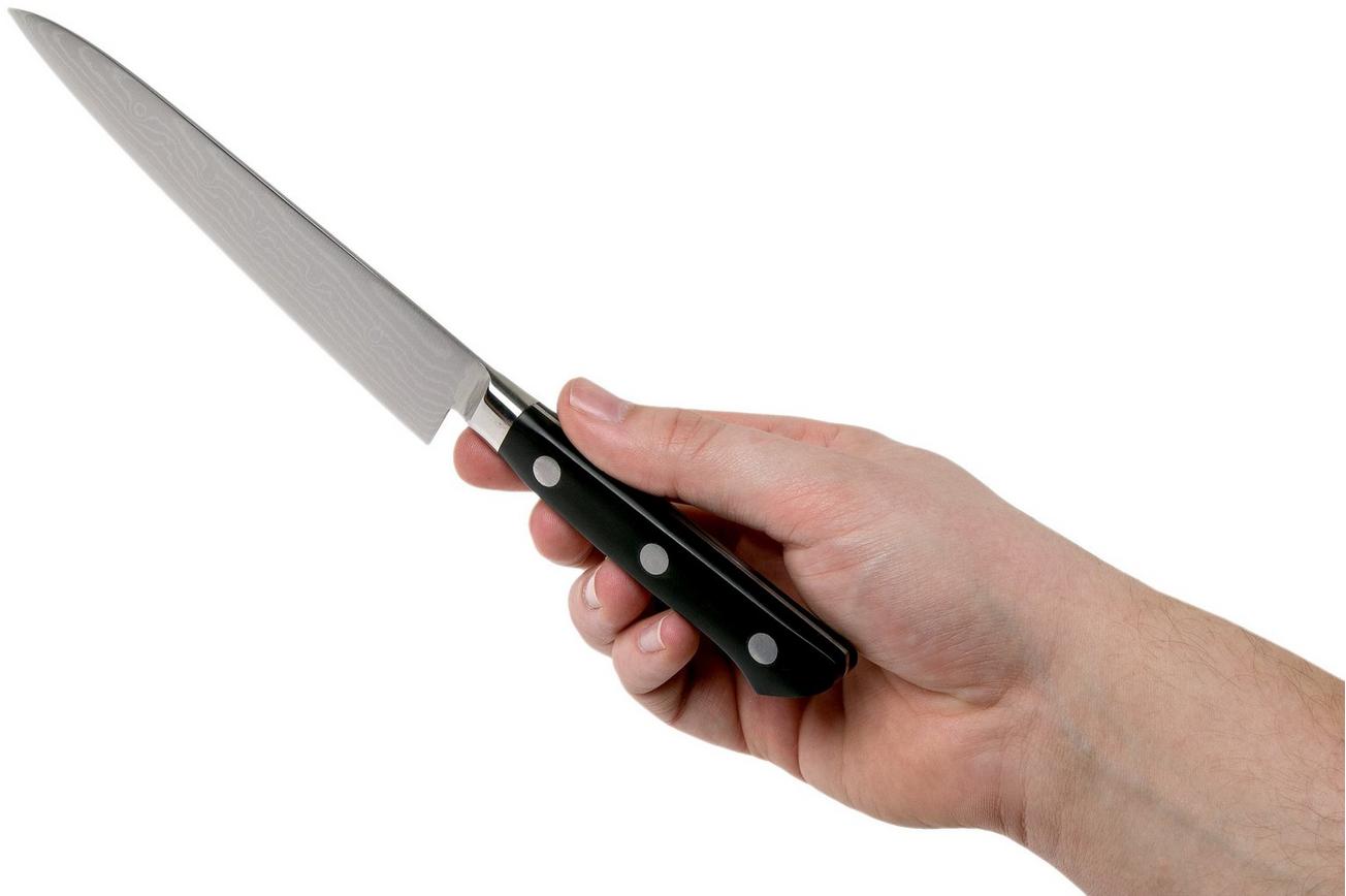 Tojiro DP 37 laags damast, koksmes 15 cm