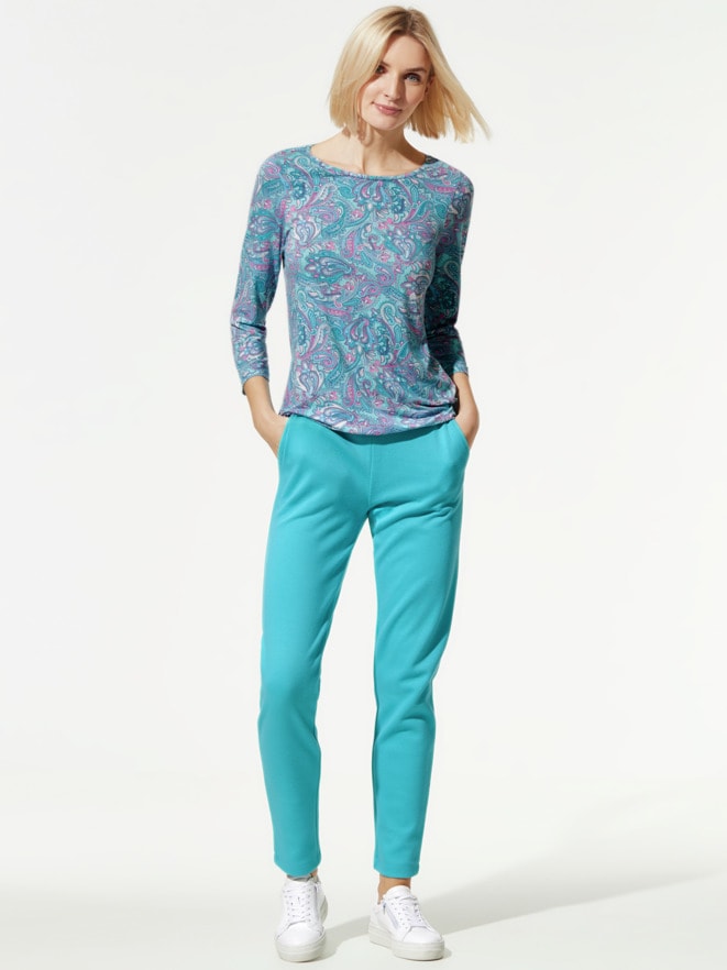 Blousonshirt Paisleyranke