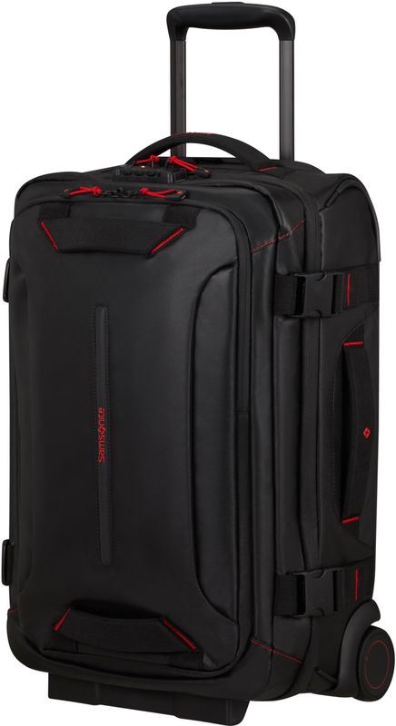 Samsonite - Ecodiver Duffle/Wheels - Zwart - Gerecycled PET - 40 Liter
