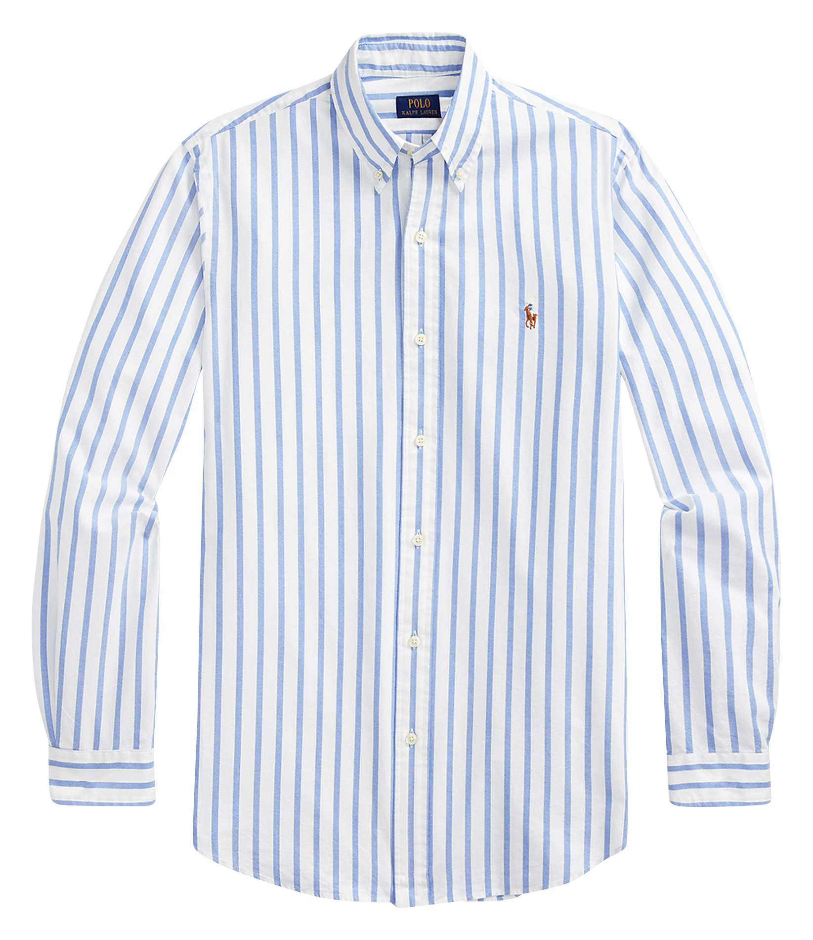 Chemise custom-fit en coton | Bleu