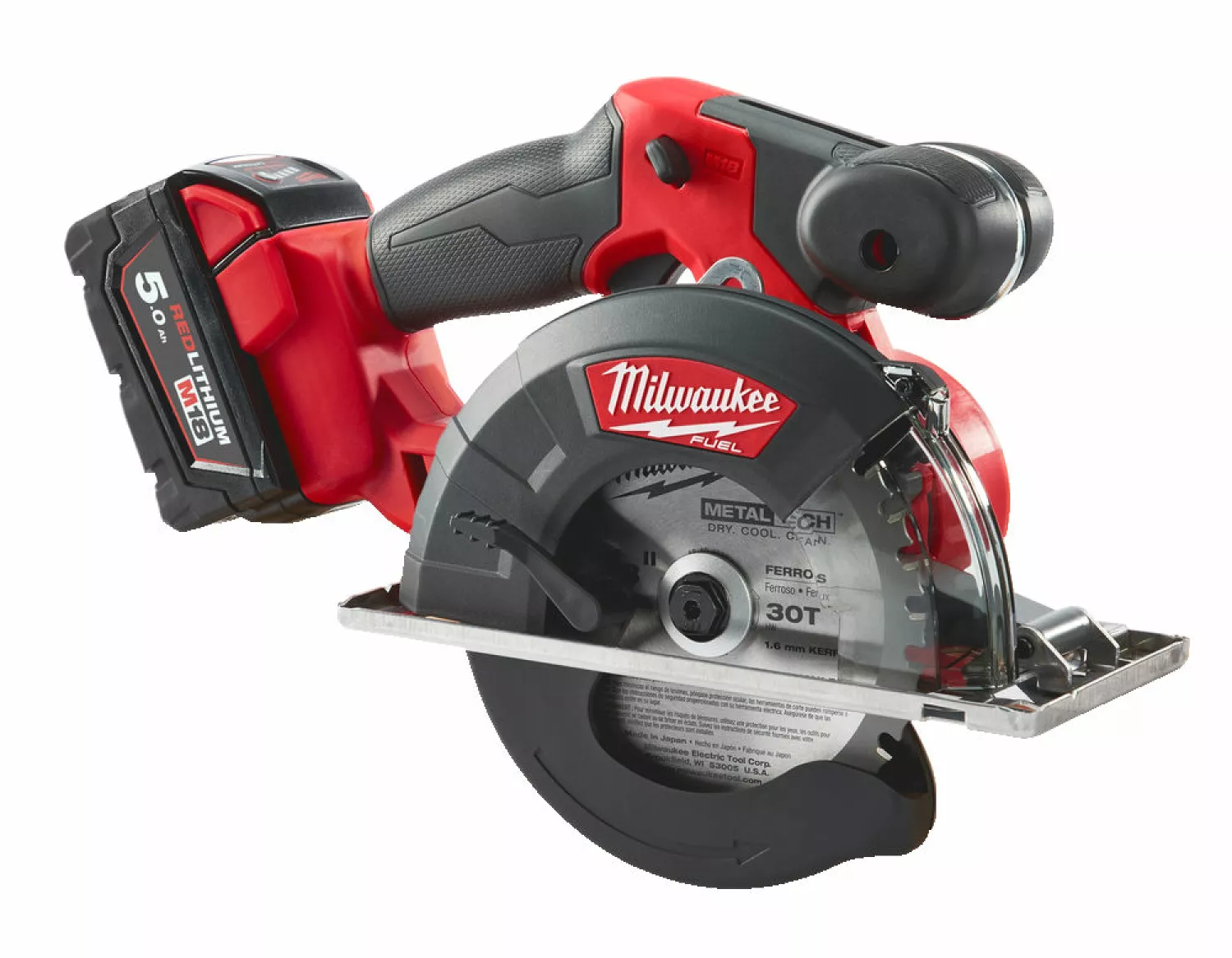 Milwaukee M18 FMCS-502X 18V Li-Ion accu Cirkelzaag set (2x 5ah accu) in HD Box -150 x 20 mm - koolborstelloos