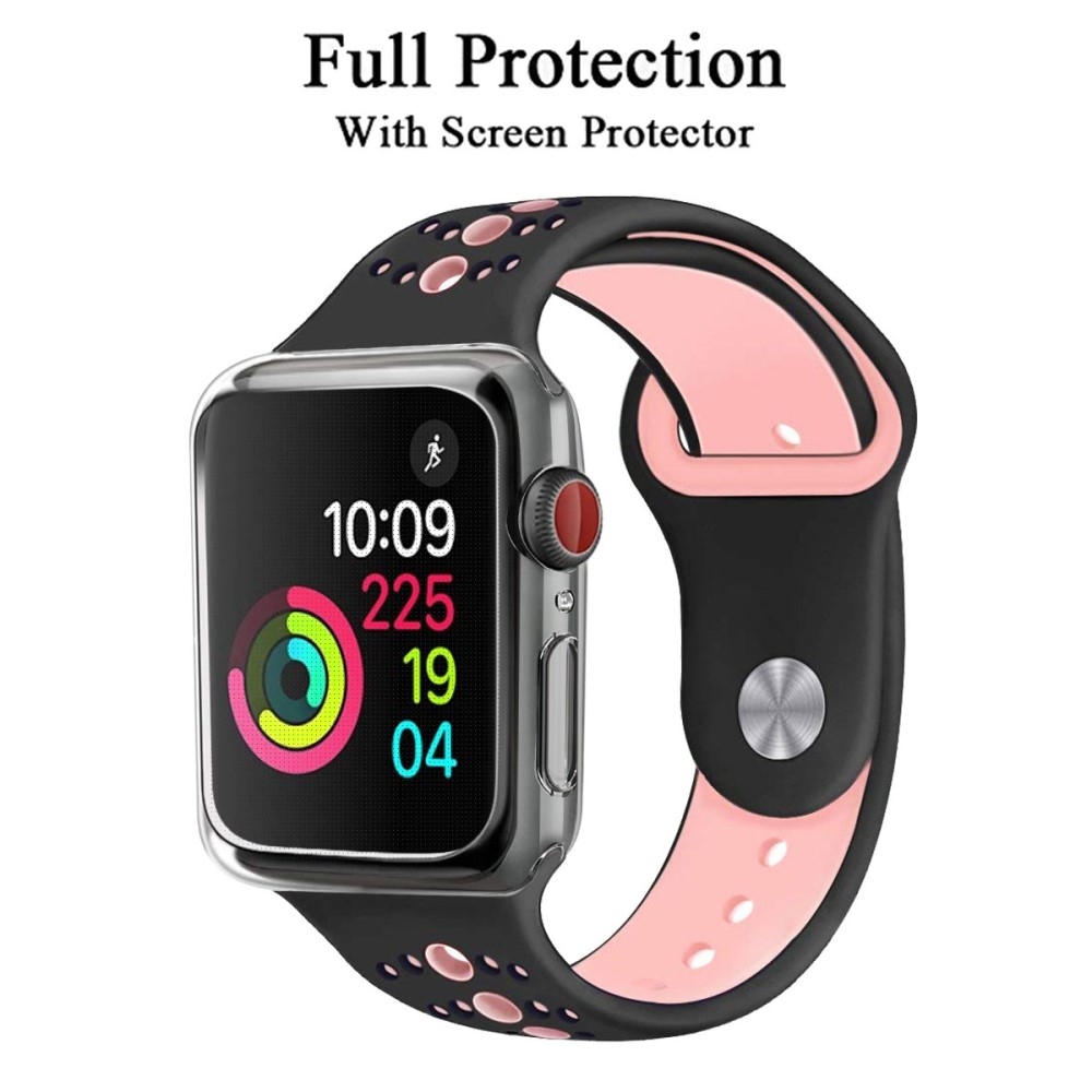 Apple Watch Series (40 mm) Gummi Schutz Hülle - Transparent
