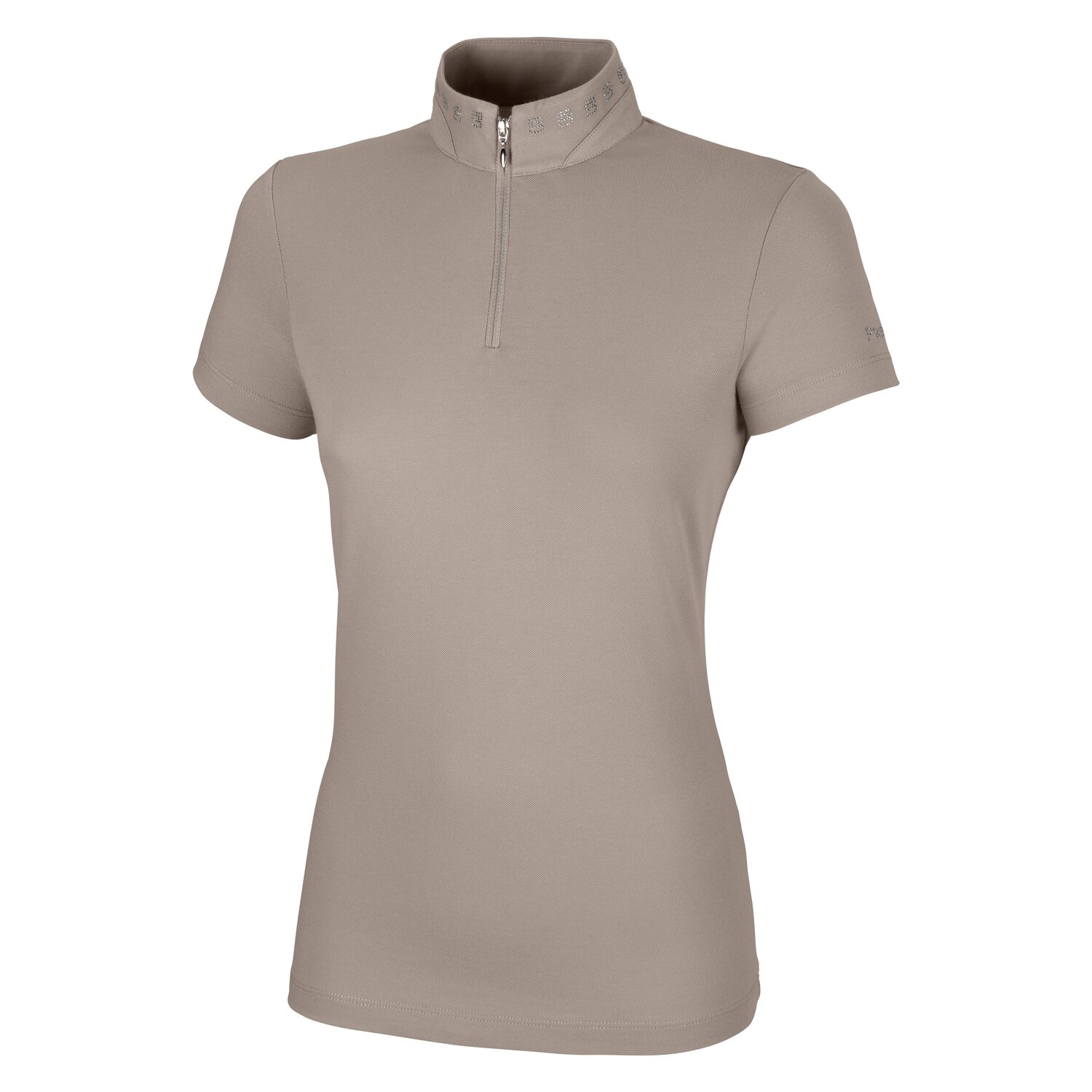 PIKEUR Sports Zip-Shirt - soft greige