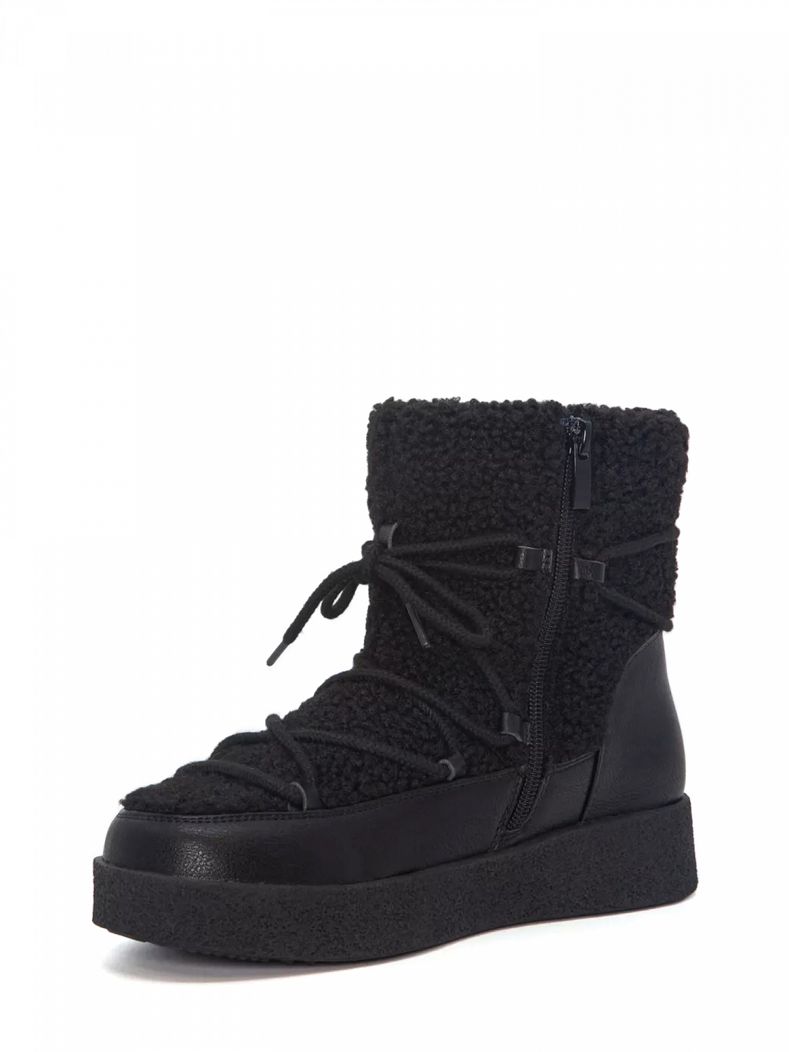 Duffy Teddy Boots Black