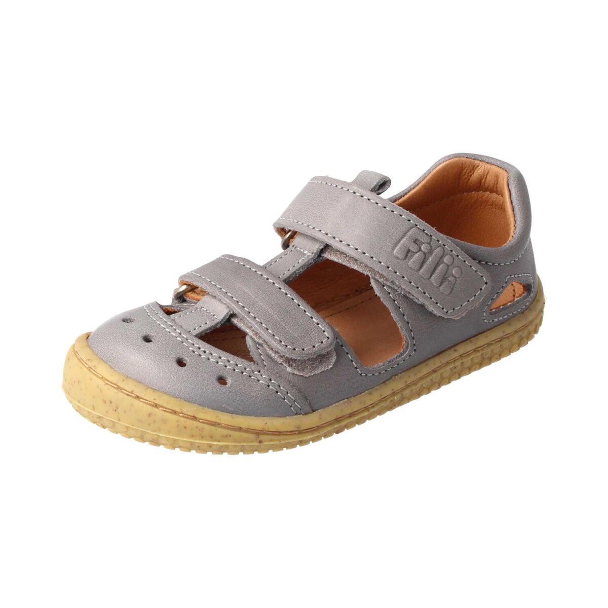 B32012-3 stone KAIIMAN BIO nappa leather velcro Weite/M