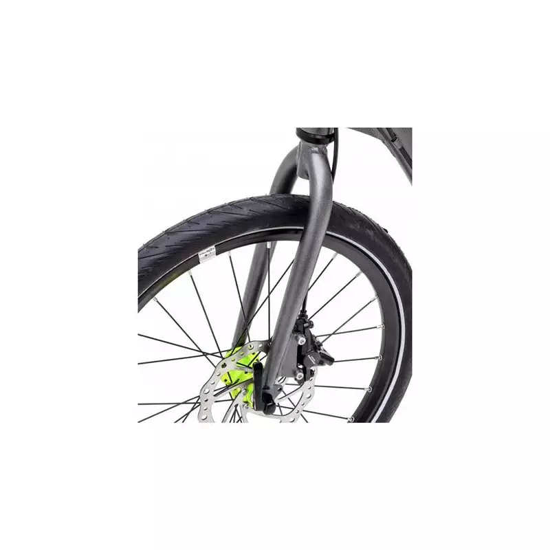 Footbike KOSTKA TWENTY PRO (G5) - Antic Silver / Limone