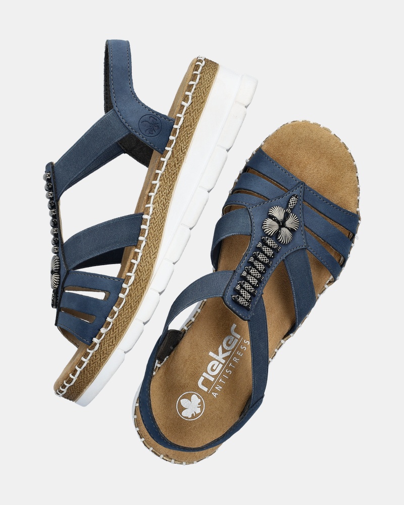 Rieker Sandalen  - blauw