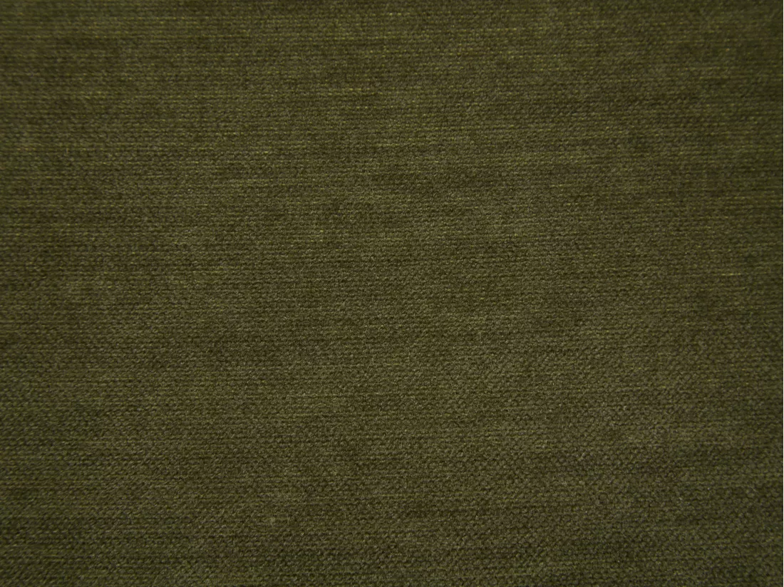 Lot de 6 chaises avec accoudoirs en tissu et métal noir - Vert - HEKA