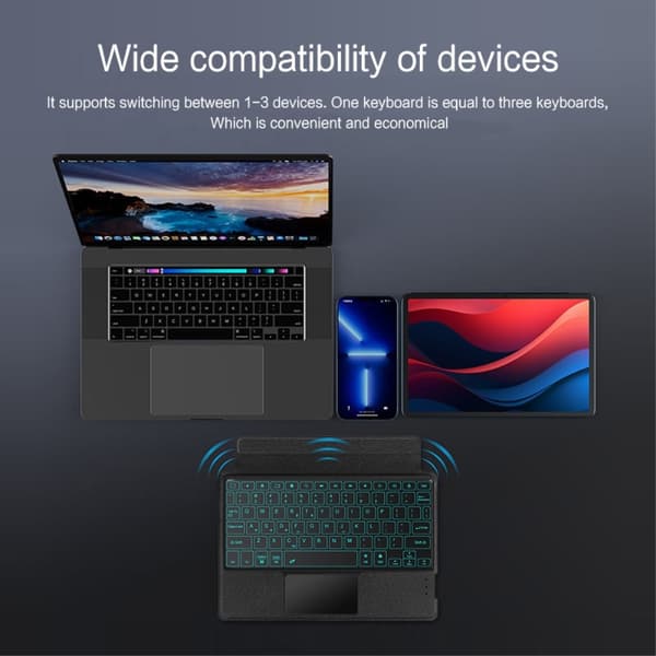 Til Lenovo Tab M11-deksel Bluetooth-tastatur
