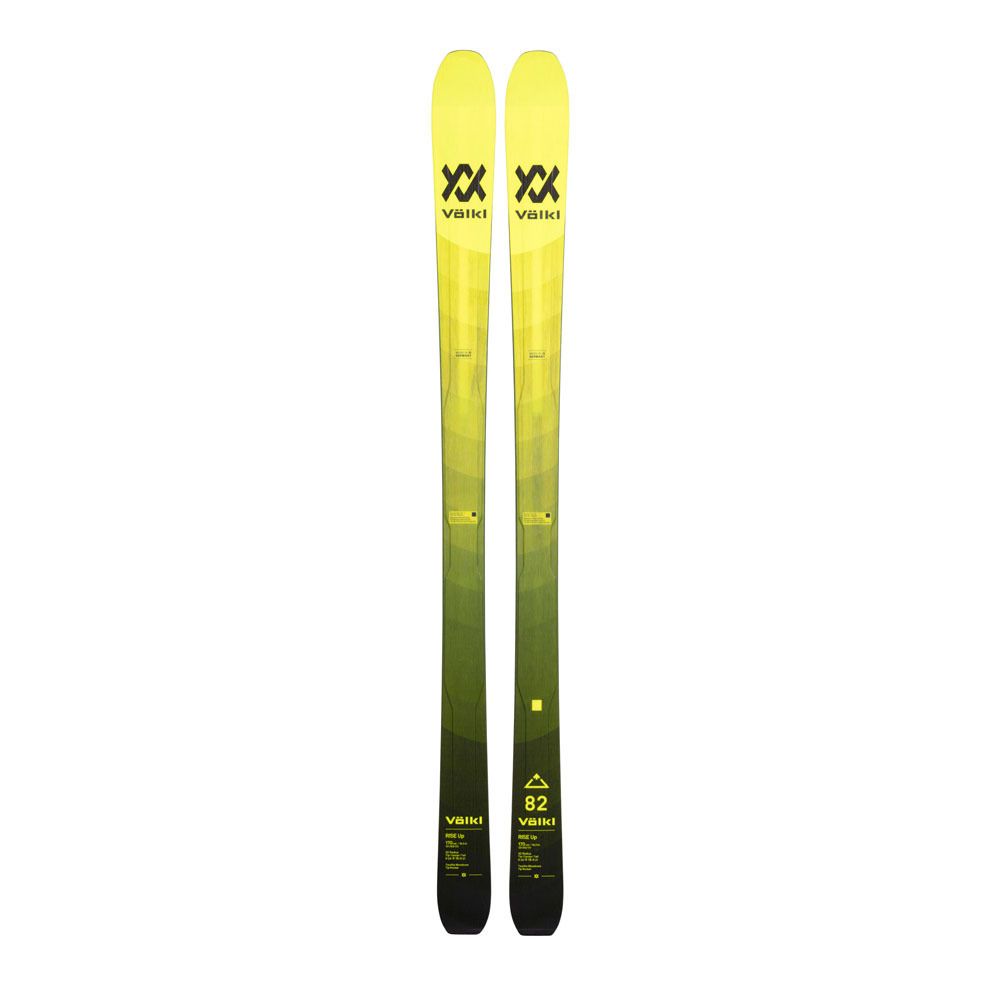 Volkl RISE UP 82 - Skis randonné Homme yellow/dark grey