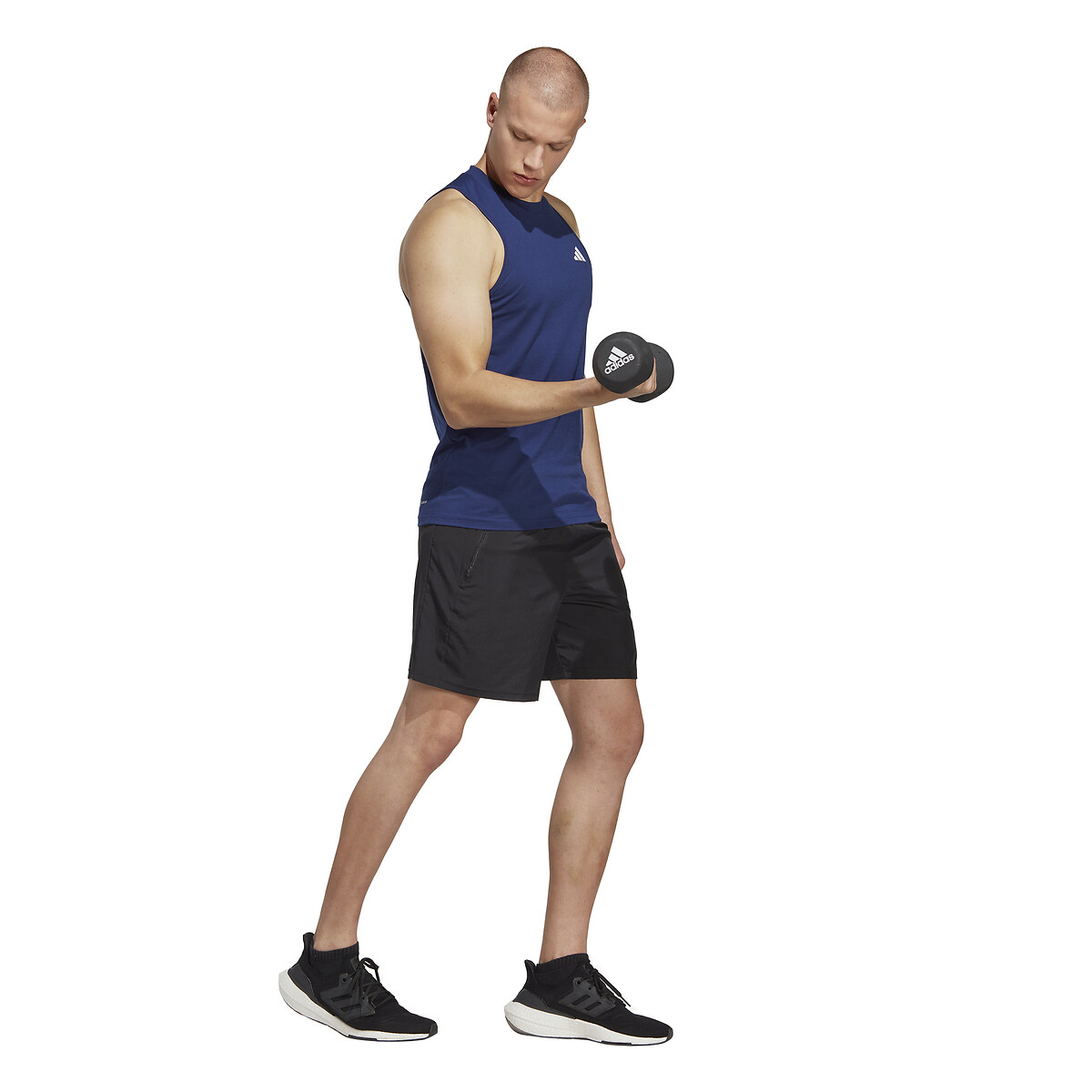 Regata de treino adidas Performance com logo pequeno